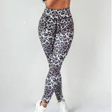 Elastic animal skin sports leggings  wintersexy warm women pants gym  sportswear Leggings