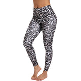 Elastic animal skin sports leggings  wintersexy warm women pants gym  sportswear Leggings