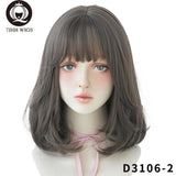 7JHH WIGS Natural Comfortable Synthetic Wig for Women Black