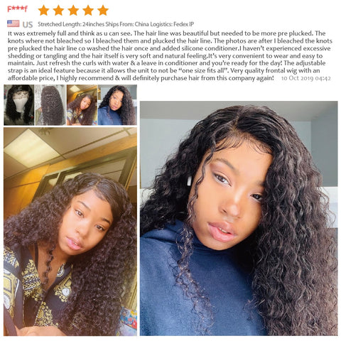 Curly HD Transparent Lace Brazilian Kinky Curly 360 Lace Frontal Human Hair Wigs 13x6 Kinky Curly Lace Front Human Hair Wigs