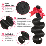 32 34 36 40 Inchs Body Wave Bundles WowQueen 30 Inch Bundles Remy Human Hair Bundles Top Quality Braizlian Hair Weave Bundles