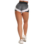 3D Mesh Sexy Yoga Shorts Women Sports Wear