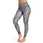 3D Snake Print Sports Leggings High Waist Breathable