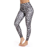 3D Snake Print Sports Leggings High Waist Breathable