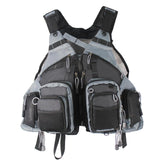New Men's Adjustable Fly Fishing Vest  Outdoor Trout Packs Mesh Fishing Vest Tackle Bag Jacket Clothes
