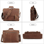 JOYIR Men Business Briefcase Laptop Messenger Shoulder Business Office Handbag