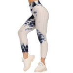 FITTOO Women Leggings Capris Textured Anti Cellulite Leggins Push Up High Waist Sport Pant Fitness Athletic Scrunch Butt Cropped