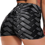 3D Mesh Sexy Yoga Shorts Women Sports Wear