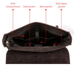 JOYIR Men Business Briefcase Laptop Messenger Shoulder Business Office Handbag