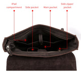 JOYIR Men Business Briefcase Laptop Messenger Shoulder Business Office Handbag