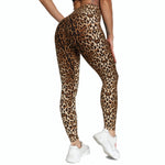 Elastic animal skin sports leggings  wintersexy warm women pants gym  sportswear Leggings