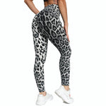 Elastic animal skin sports leggings  wintersexy warm women pants gym  sportswear Leggings