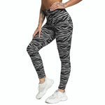 Elastic animal skin sports leggings  wintersexy warm women pants gym  sportswear Leggings