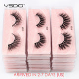 YSDO Eyelashes Wholesale 10/20/50/100 PCS 3d Mink Eyelashes Natural Mink Lashes