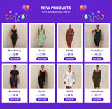 Plus Size Women Clothing 2 Piece Sets Short