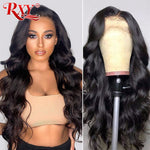 Body Wave Lace Front Wig 180 250 Density 30 Inch Lace Front Human Hair Wigs For Women Human Hair Hd Lace Frontal Wigs T Part Wig