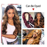 Body Wave Lace Front Wig 180 250 Density 30 Inch Lace Front Human Hair Wigs For Women Human Hair Hd Lace Frontal Wigs T Part Wig