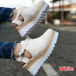 High Heel Shoes Woman Sandals Vintage Flat Platform Ladies Shoes Women Fashion Comfortable Sandals