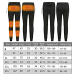 Running Tights Sports Usb Charging Heating Plus Thermal Pants Warm Pants Men Women Electric Heating Pants Plus Velvet Thick