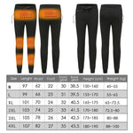 Running Tights Sports Usb Charging Heating Plus Thermal Pants Warm Pants Men Women Electric Heating Pants Plus Velvet Thick