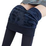 Winter Leggings For Women Warm Plus Size Leggins Solid Color Velvet Leggins High Waist Leggings