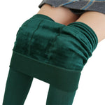 Winter Leggings For Women Warm Plus Size Leggins Solid Color Velvet Leggins High Waist Leggings