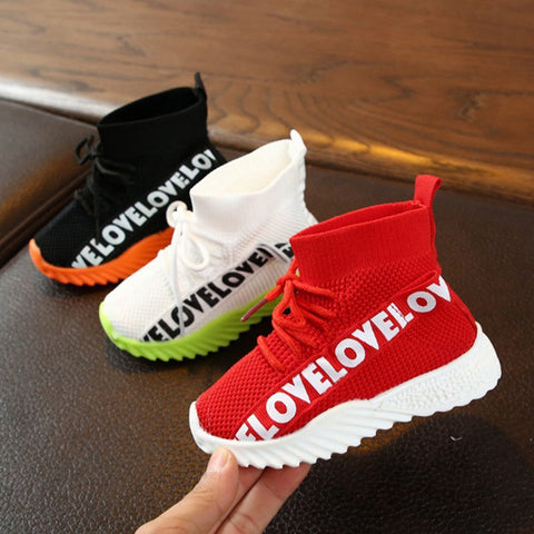 Kid Running Sneakers Children Casual Kids Shoes for Boys Girls Sneakers Breathable Anti-Slip Soft Soled Spring Summer Shoes