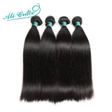 ALI GRACE Hair Brazilian Straight Hair Bundles 1/3/4 Pcs Straight Human Hair Bundles 30 32 32 Inch Remy Hair Weave Natural Color